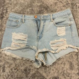 Pacsun jean shorts